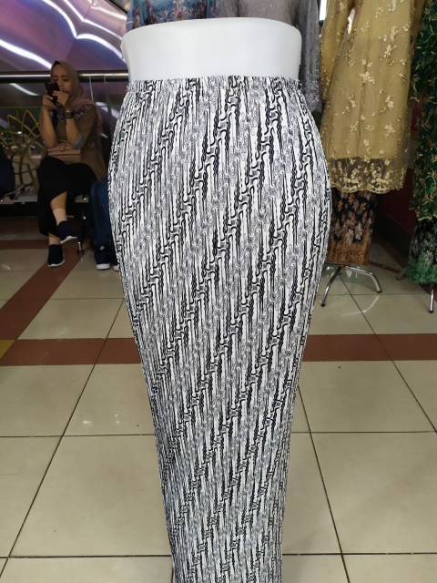 (DIJAMIN REAL PICT) Rok Plisket Murah