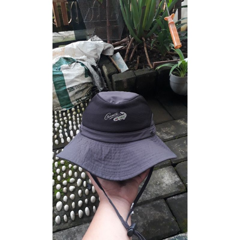 Bucket hat / Topi / Rimba/ Jungle hat Crocodile Second Import