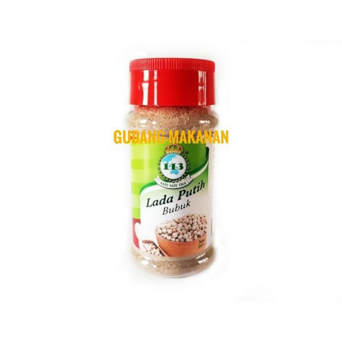 

Lada Putih / White Pepper 50gr - Ekstra Bubble