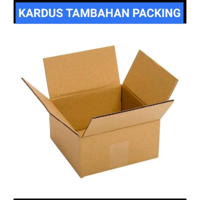 

Kardus Tambahan untuk Packing lebih aman - PACKING TAMBAHAN KARDUS