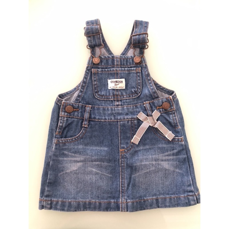 Preloved OSHKOSH overall jeans rok