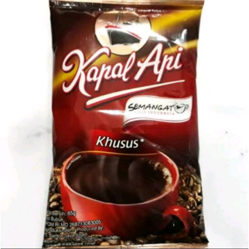 KOPI BUBUK KAPAL API MUTU 65gr