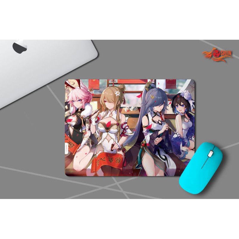 

MOUSEPAD 23X31 CM TEMA ANIME KAWAI WAIFU CROSS OVER TIPE 01