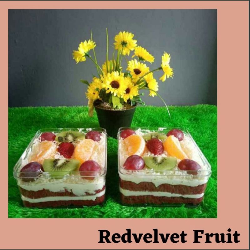 

dessert box rasa redvelved buah