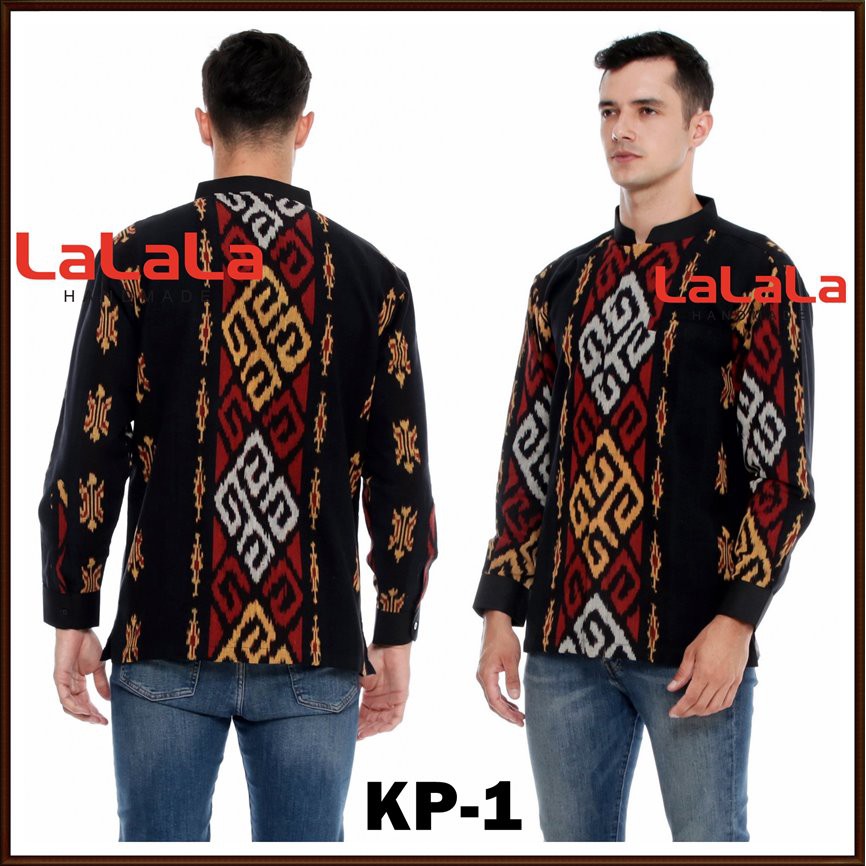 Kemeja Tenun Pria Premium Best Quality