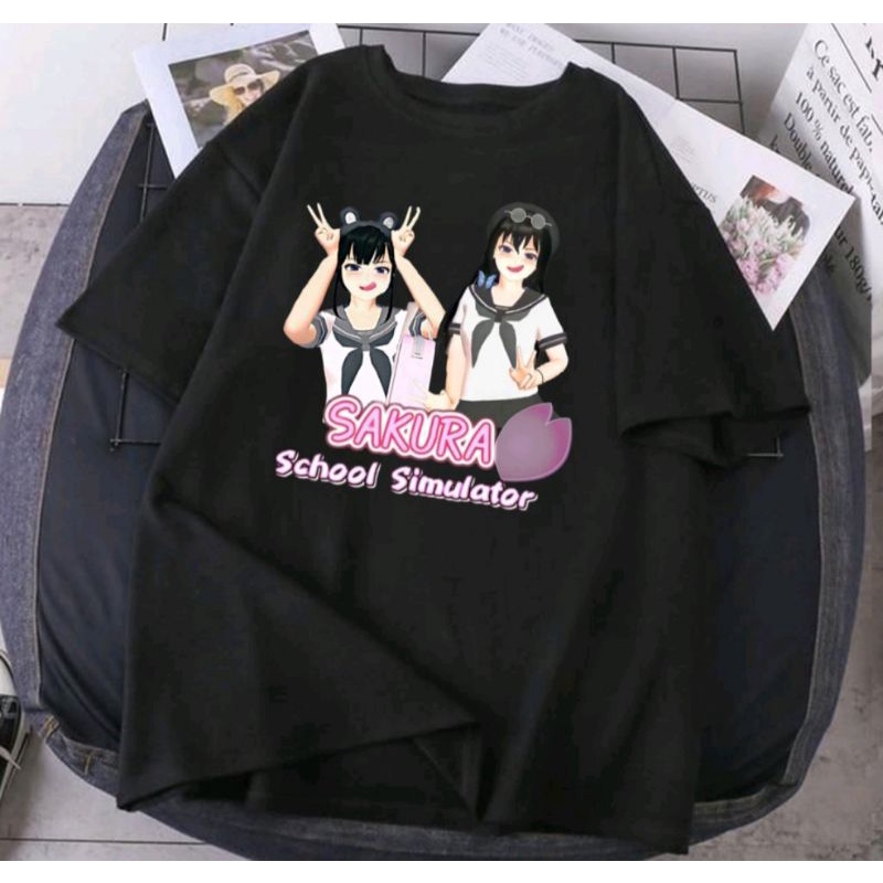 BAJU KAOS ANAK SAKURA SCHOOL SIMULATOR TERBARU Edisi TeuHese