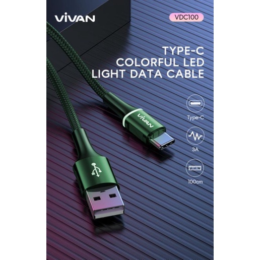 VIVAN Data Cable VDC100 Green