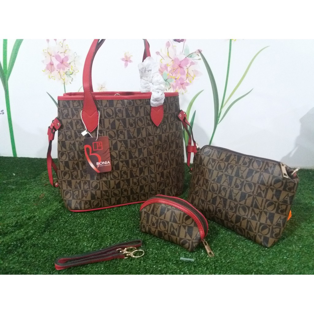 Branded Bag tas wanita bonia neverfull import tas 3 in 1 tas terbaru tas batam tas fashion tas