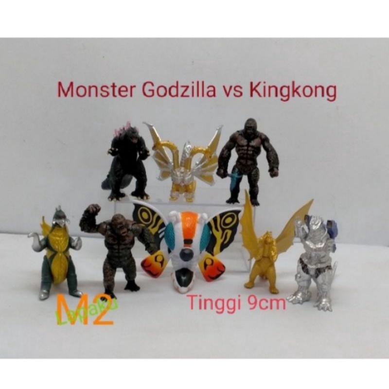 QH ACTION FIGURE KONG VS GODZILLA/MAINAN FIGURE GODZILLA