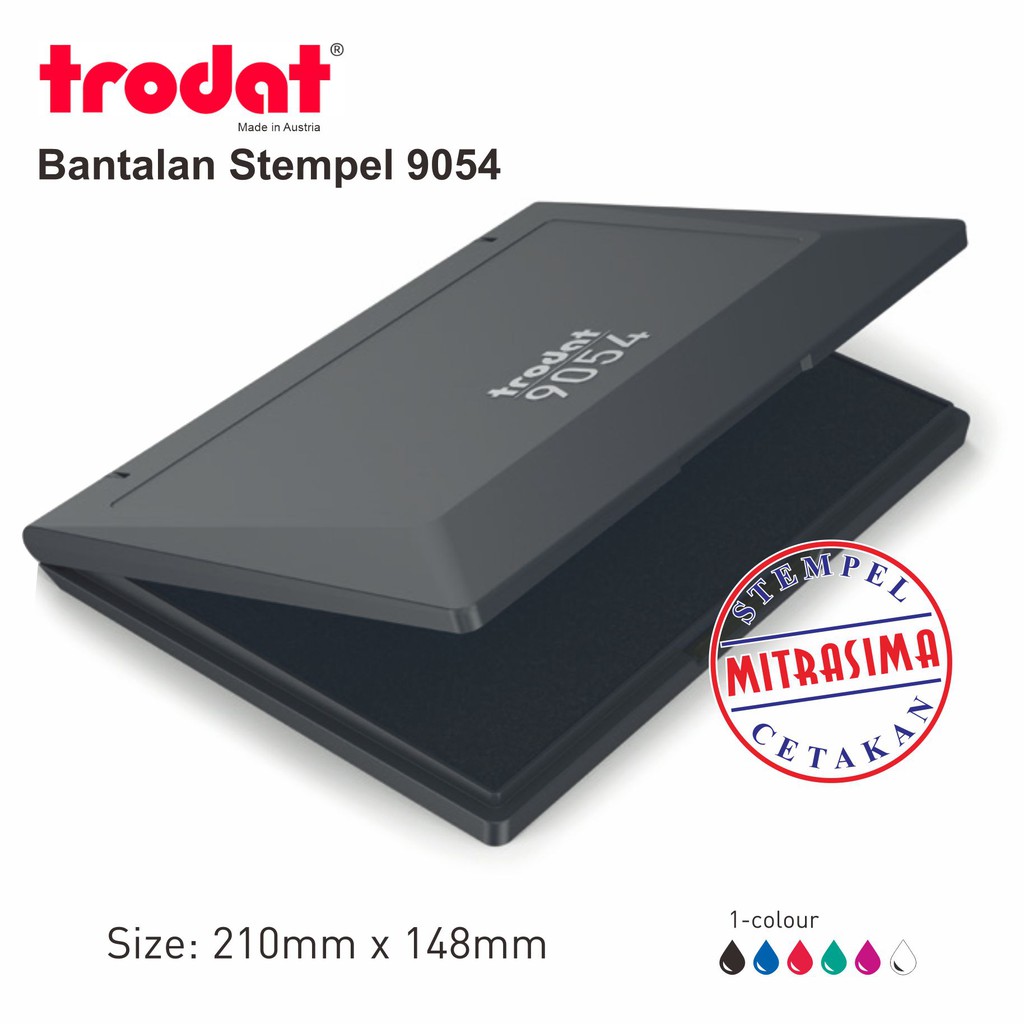 

Trodat 9054 ( Bantalan Stempel S4 ukuran Jumbo )