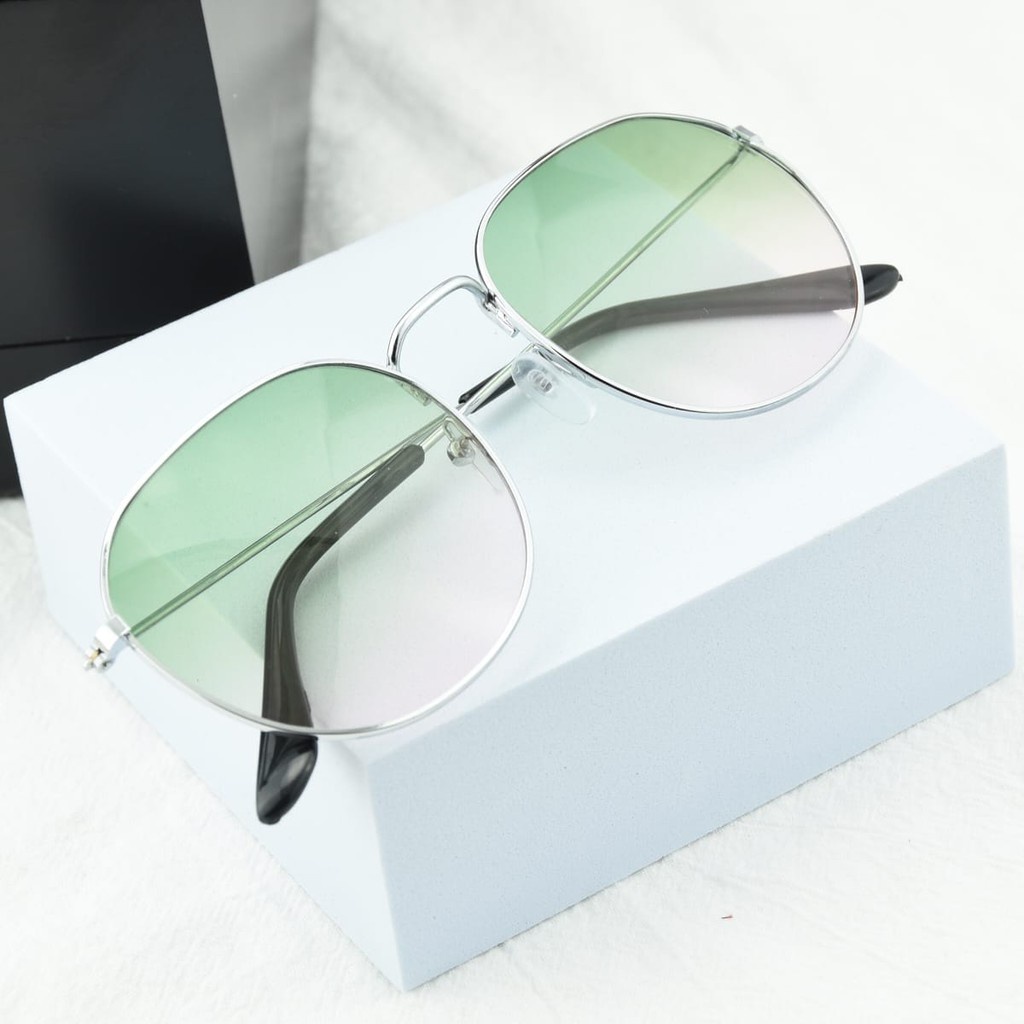 Kacamata Hitam/Kaca Mata Pria Wanita Kacamata Bentuk Oval Matahari/Frame Dan Lensa Kacamata Matahari Unisex Kaca Mata Anti Radiasi UV Sinar Matahari Polarised Fashion KCH13