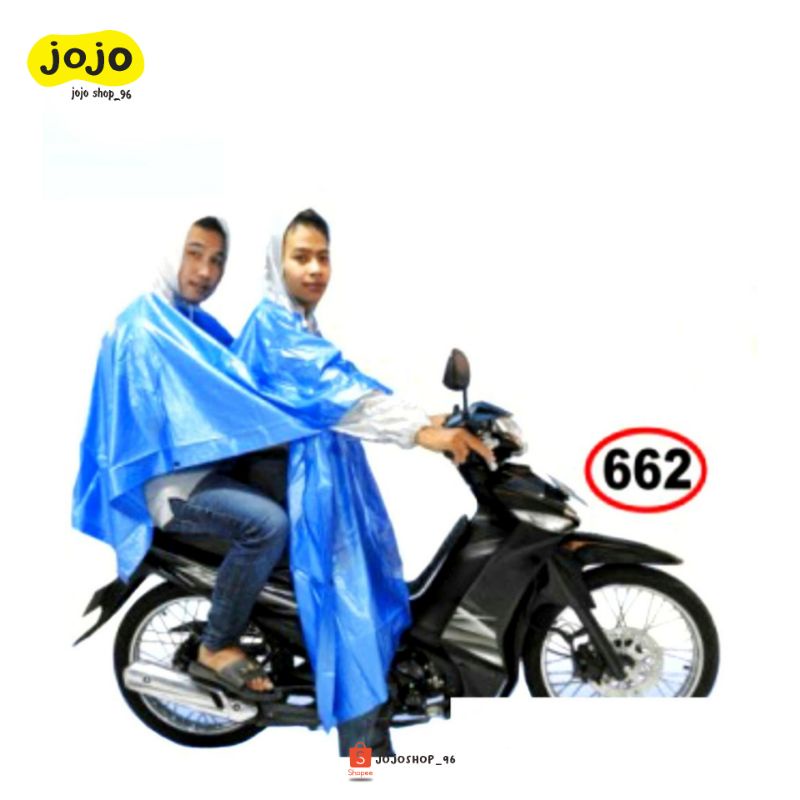 Jas Hujan Dewasa Ponco Lengan 2 in 1 Dholpin 662 FANTASY