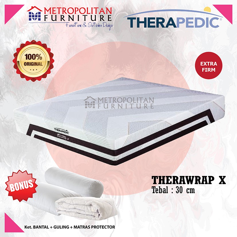 Kasur Springbed THERAPEDIC Therawrap X / Spring bed matrass orthopedic