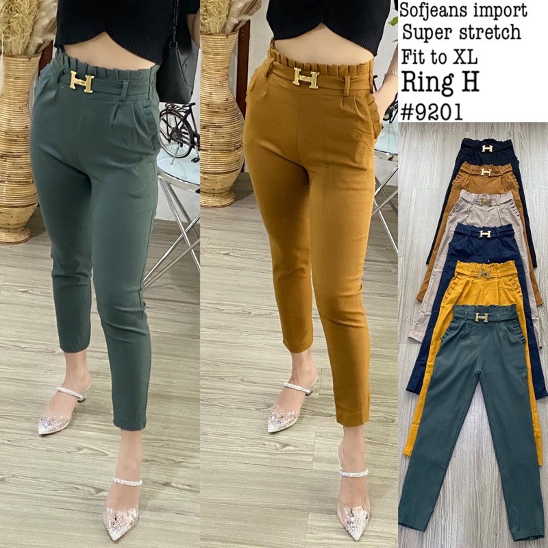 Celana SoftJeans Wanita Impor 9201