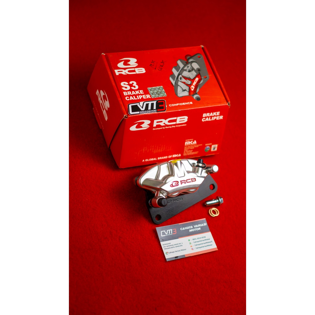 Kaliper depan belakang RCB S3 Monoblok Yamaha Nmax Aerox not KTC BREMBO HEL NISSIN