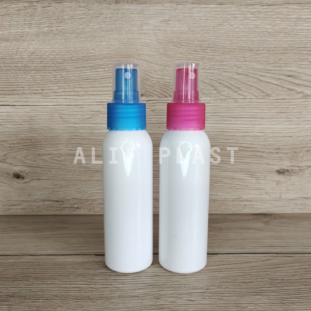 BOTOL PET 100 ML DOVE TUTUP SPRAY VARIAN WARNA WARNI