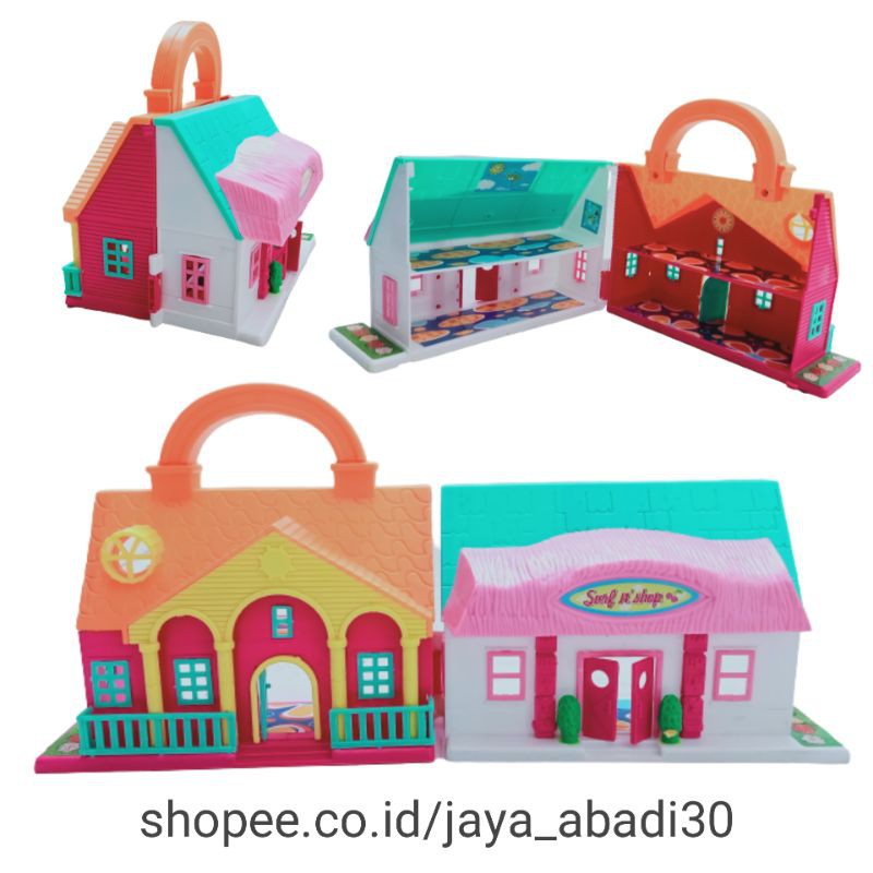 Mainan anak Rumah villa dan peralatan lainya / Funny House Play Set