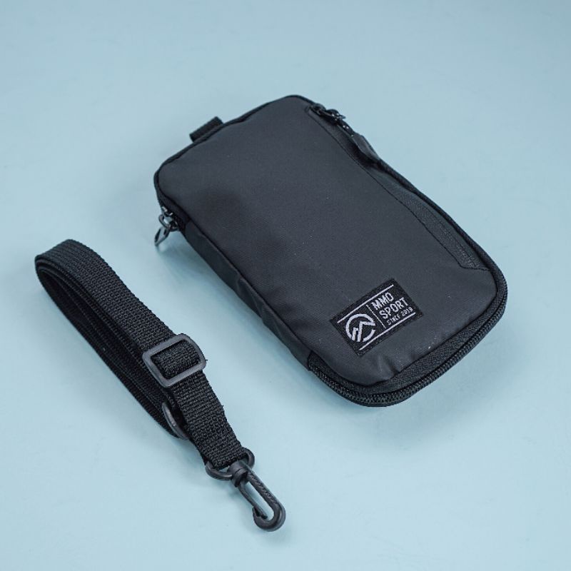 MMO SPORT BAG HANGING WALLET ANTI AIR / WATERPROOF TAS GANTUNG LEHER 0.01