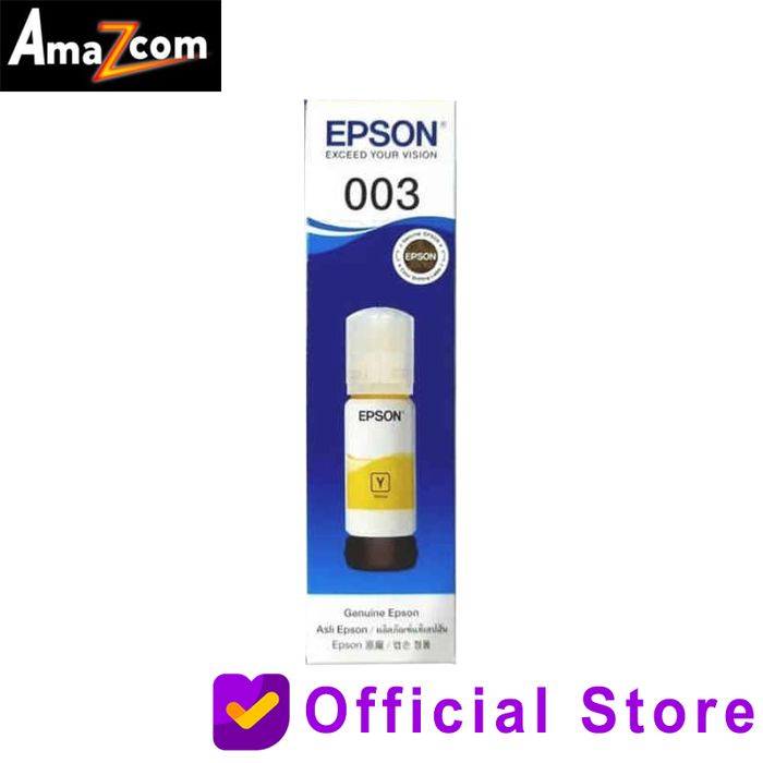 

TGR540S1 Tinta Epson 003 Yellow Untuk Printer L1110 / L3110 / L3150 / L5190 E57Dtgfe