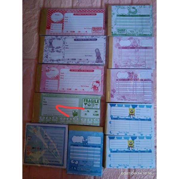 

nota olshop