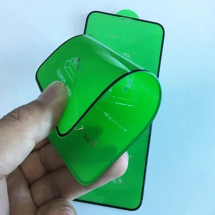 Tempered Glass Ceramic Hijau Film Full Layar For Infinix Smart 5/Hot 9/Hot8/Hut 9play Full Cover[SS]