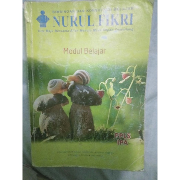 PPLS IPA Bimbingan dan Konsultasi Belajar Nurul Fikri Modul Belajar Soal kelas X~XII