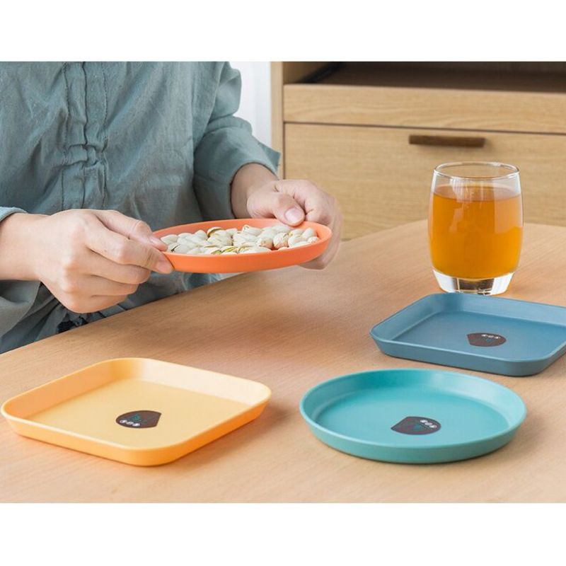 Piring Set 8 in 1 ( 8piring dalam 1 wadah ) Piring Kue Piring Snack