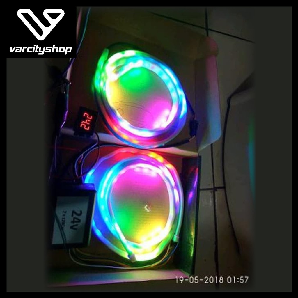 E84 LAMPU  REM BUS RGB  LAMPU  REM TRUK RGB  24  VOLT  LED  