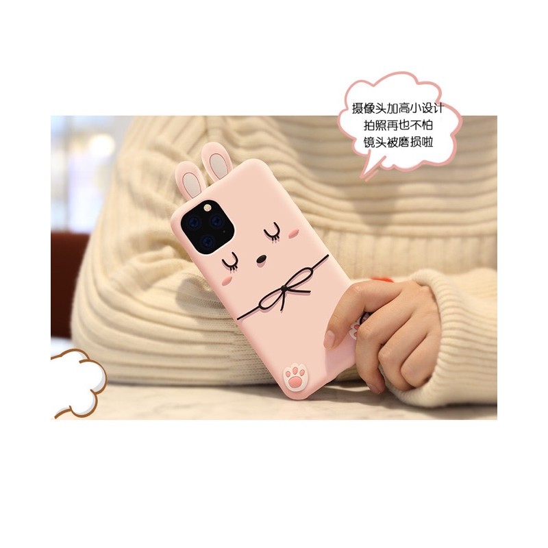 Silicon 3D Rabbit Samsung Grand prime J1 Ace  J2 J2 pro 2018 J3 pro J5 J5 pro J7 pro Silikon boneka lucu pelindung hp case tebal karet softcase lentur