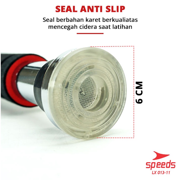 SPEEDS Pull Up Bar Push Up Bar Alat Olahraga Fitness Door Chinning Bar Pull Up Iron Gym 013-11-3