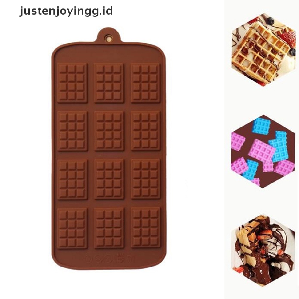 // justenjoyingg.id // DIY Silicone Chocolate Mould Cake Decorating Moulds Candy Cookies Baking Mold ~