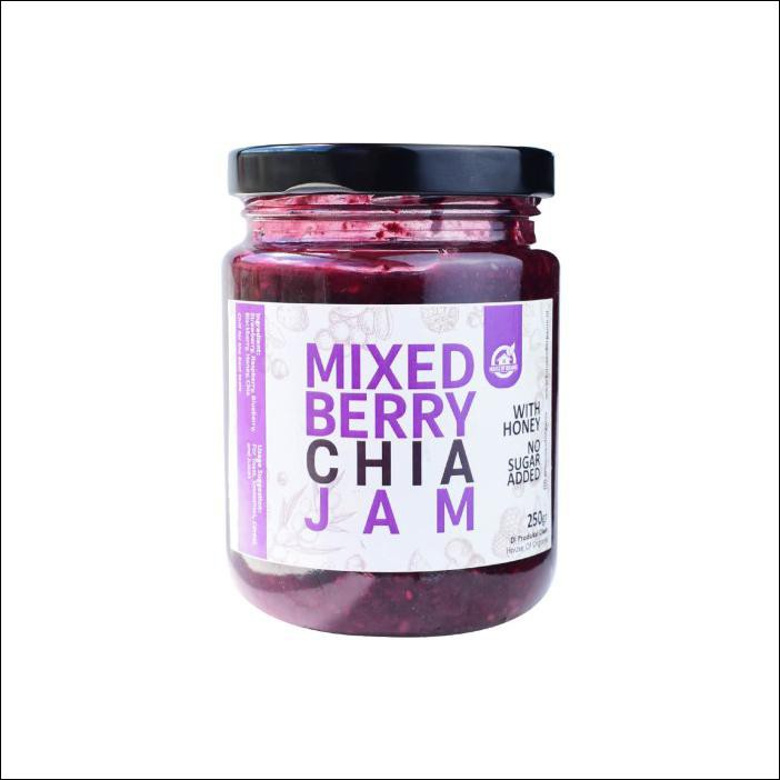 

HOUSE OF ORGANIX FRUIT CHIA JAM - MIXBERRY CHIA