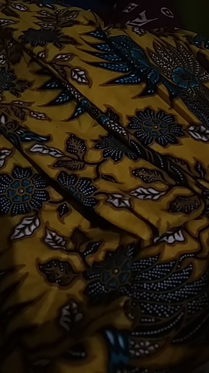 Gamis Batik Modern Murah Katun Halus Kombinasi Truntum, Ori Gamis Batik Pekalongan Big Size Jumbo