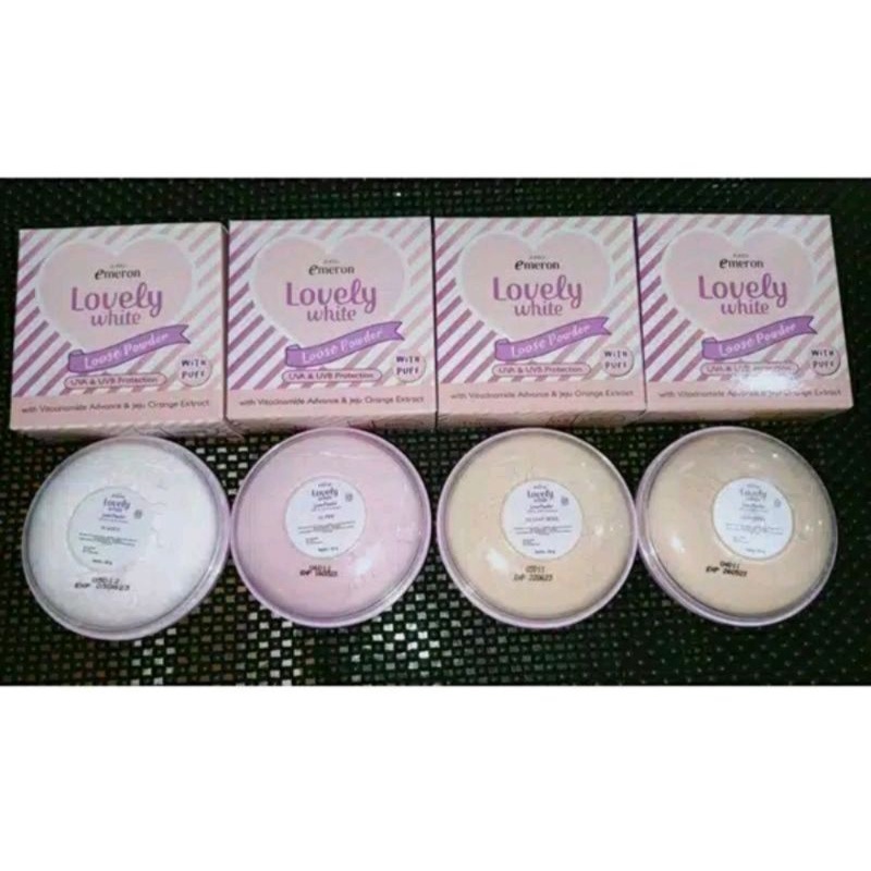 EMERON LOVELY WHITE LOOSE POWDER