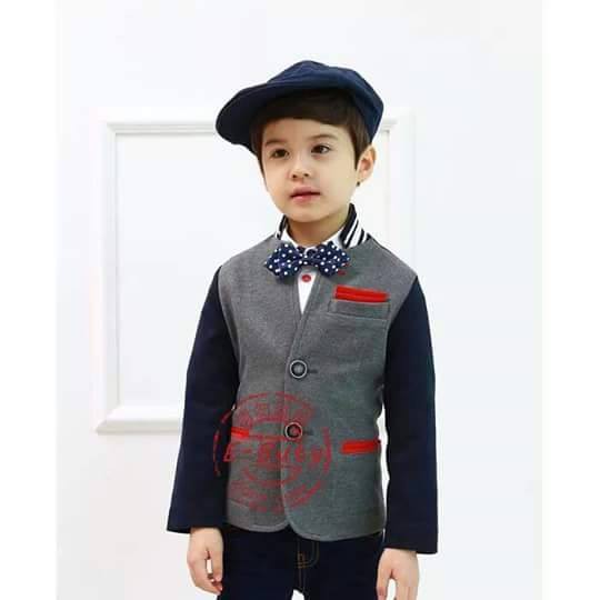 Blazer Jas Anak Laki Laki Impor ukuran 1-7tahun