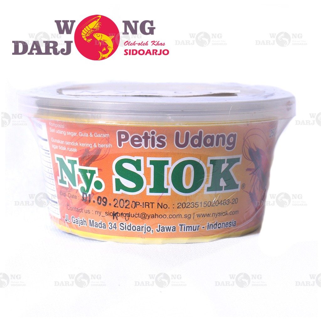

Petis Udang Ny Siok 250gr