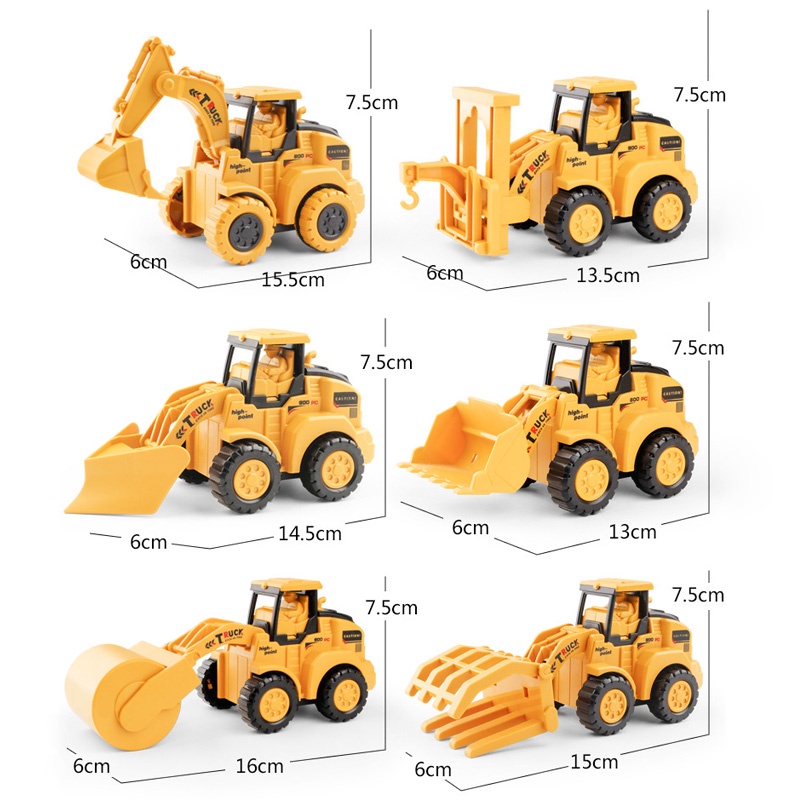 excavator construction toy