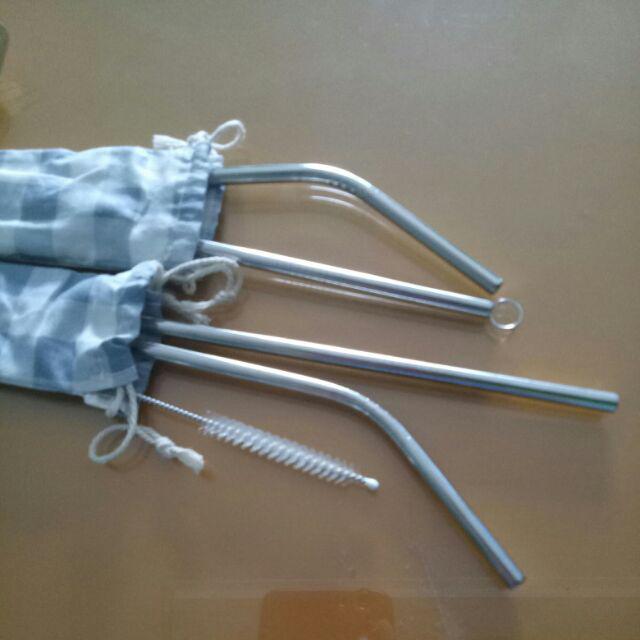 Sedotan Stainless / Stainless Steel Straw