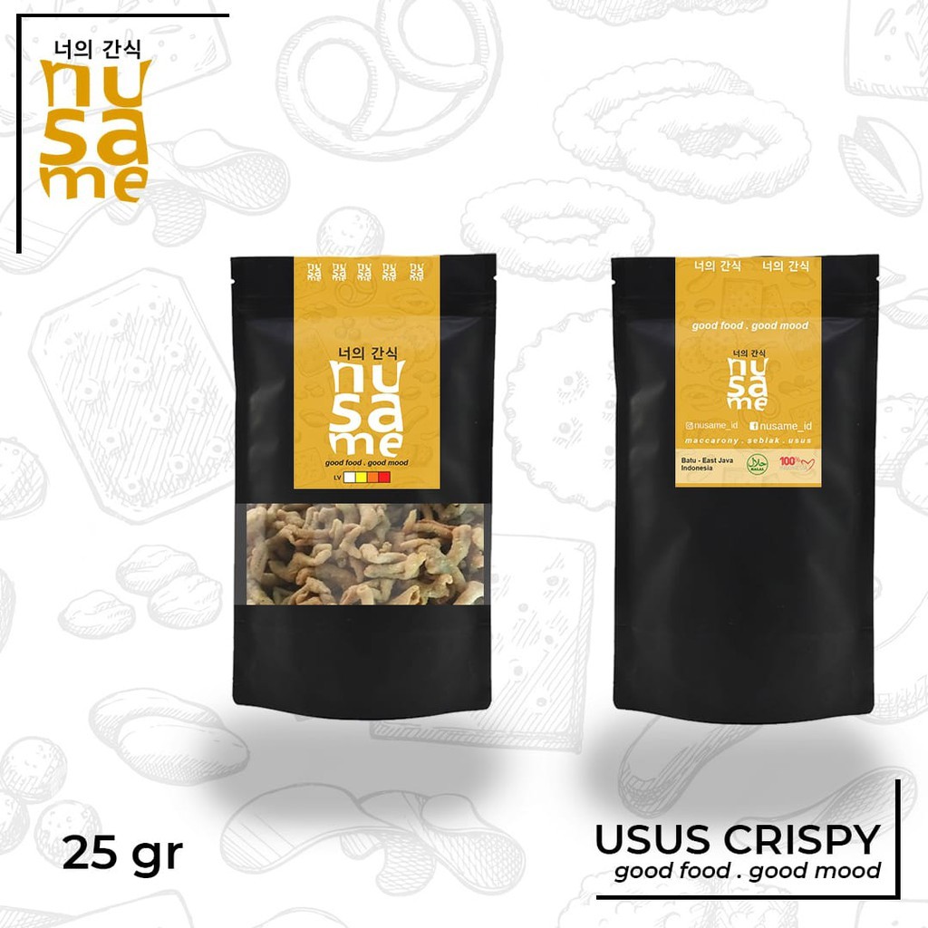 

KERIPIK Usus Original Gurih 25g NUSAME