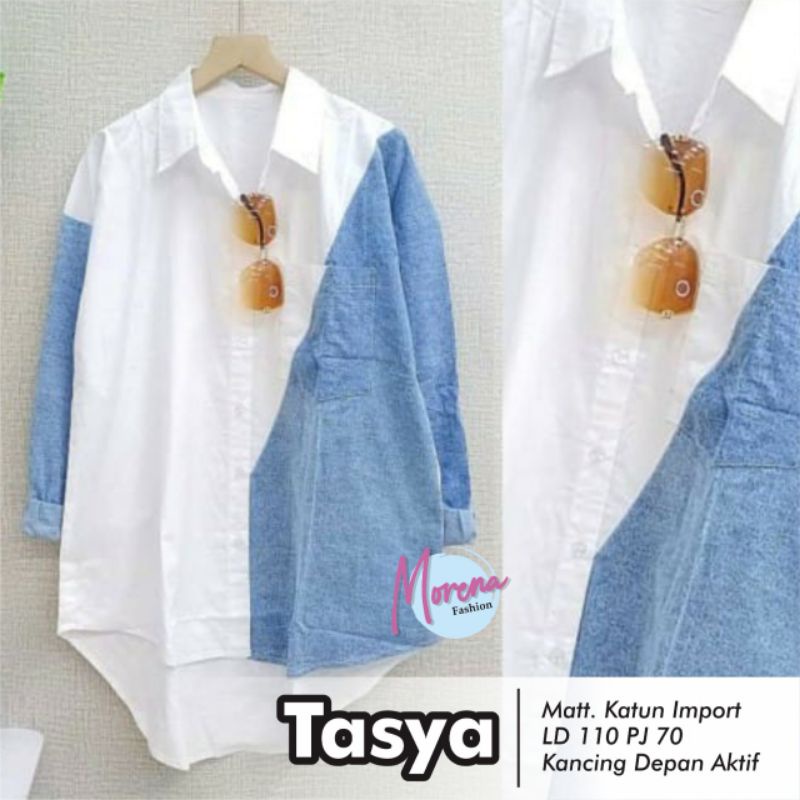 Tasya kemeja remaja import original morena. Atasan wanita muslim terbaru 2022