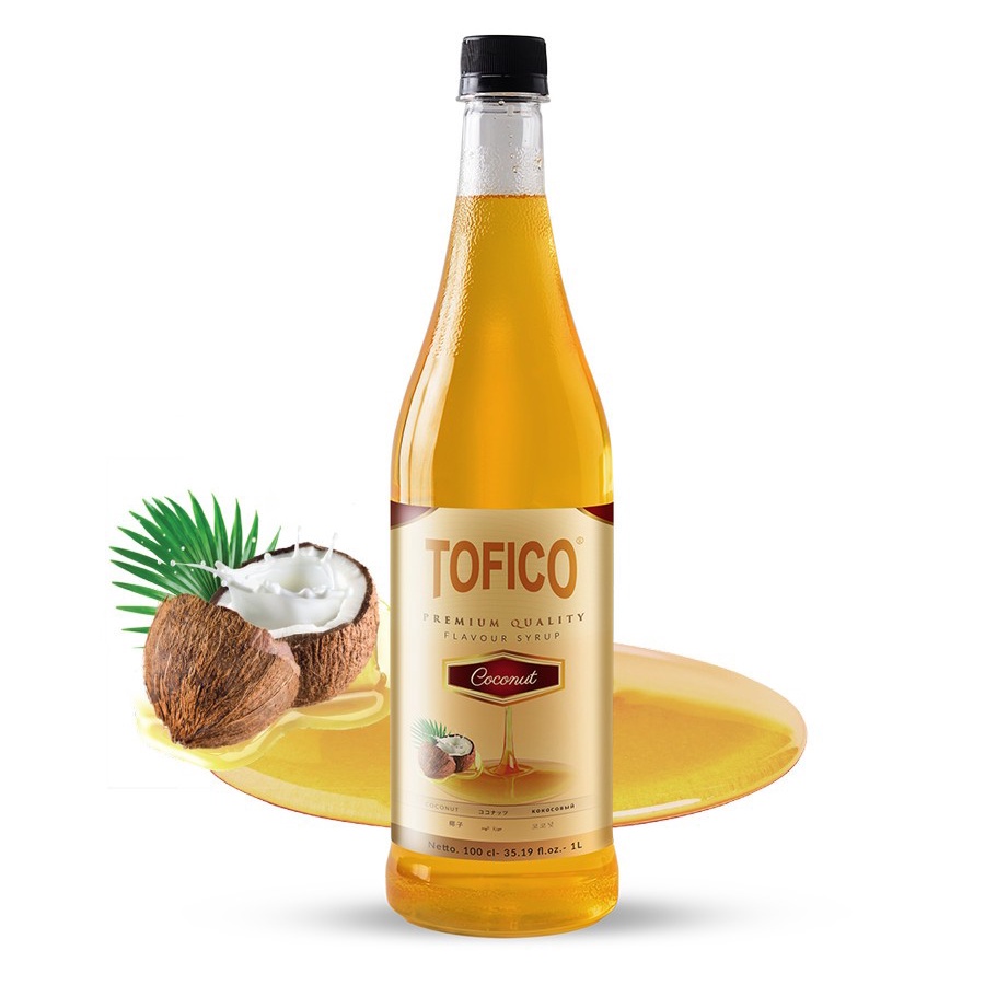 

Tofico Coconut syrup Natural Flavour 1 liter
