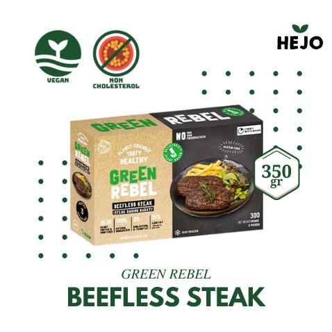 

Green Rebel - Beefless Steak / Steak Vegan Frozen TERLARIS TERPERCAYA ORIGINAL