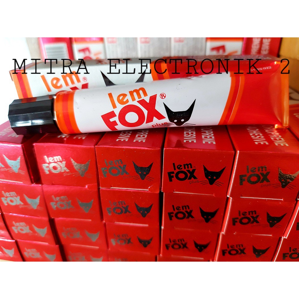 FOX Lem Fox Plus Tube 20g Warna kuning