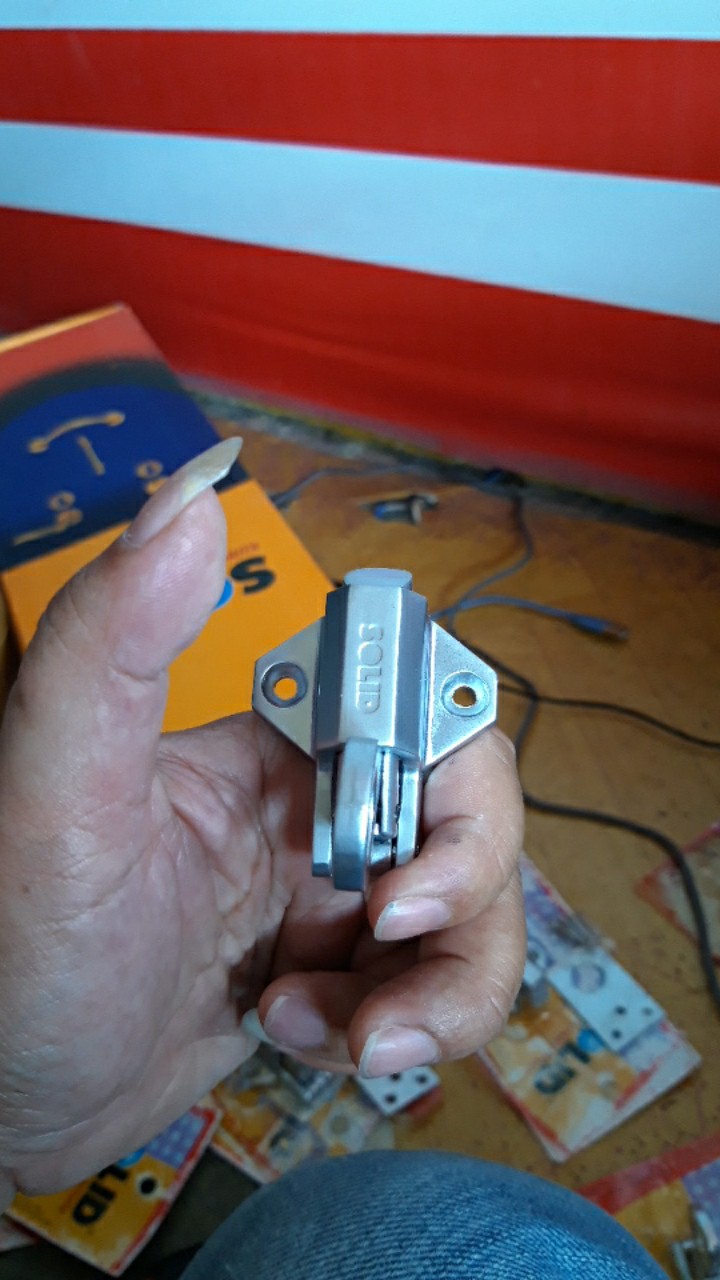 Spring Knip Solid 379 (kunci Jendela / Grendel Kodok)