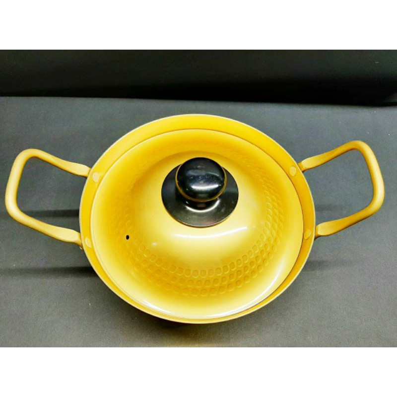 PANCI RAMYEON 18CM / PANCI SET / PERALATAN MASAK / PANCI / PANCI RAMEN KOREA / PANCI SERBAGUNA / set