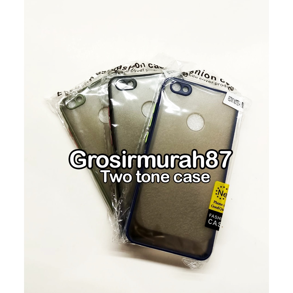 candy macaron softcase case tebal kondom hp Redmi Note 5A Prime Pink maroon kuning hitam navy