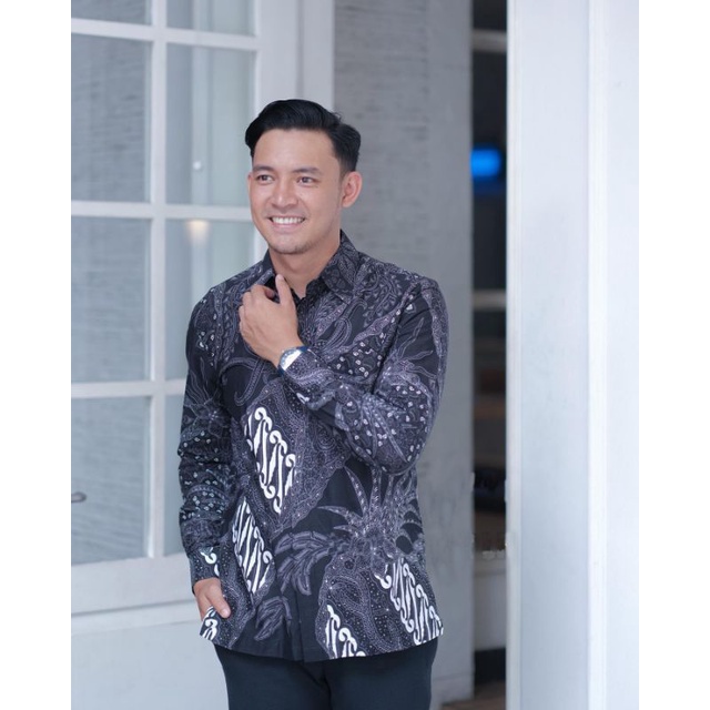 KEBAYA COUPLE MODERN KEBAYA LAMARAN TUNANGAN KEBAYA WISUDA KEBAYA KONDANGAN TERBARU WID BATIK-Kemeja (ROSE)