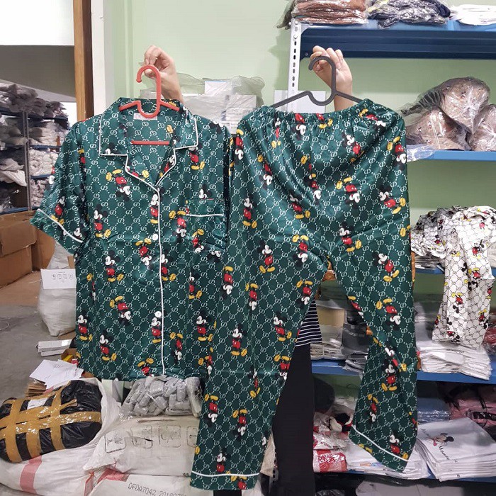 BISA COD..!!! 0740650 GG MICKEY SLEEPWEAR SET