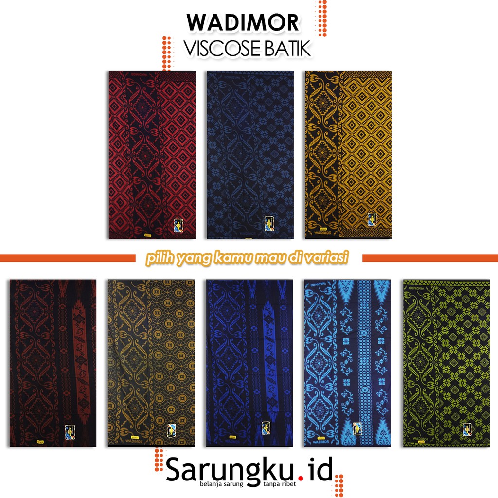 SARUNG WADIMOR VISCOSE MOTIF BATIK