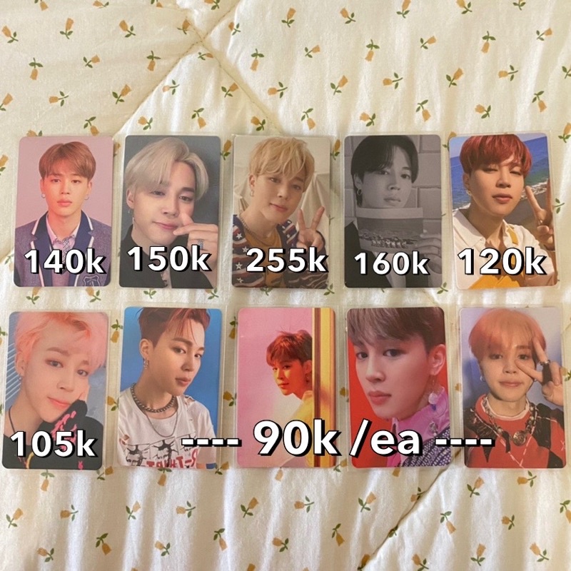 [READY]Photocard Jimin BTS love yourself mots proof butter ynwa lights